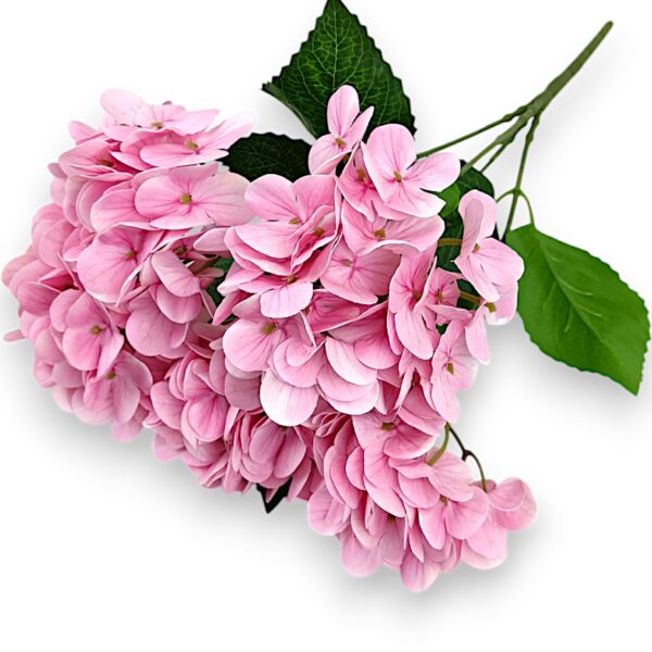 Hortenzie gelová Real Touch Růžova