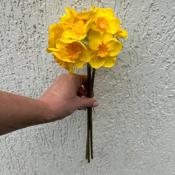 Narcis – umělá květina žlutá