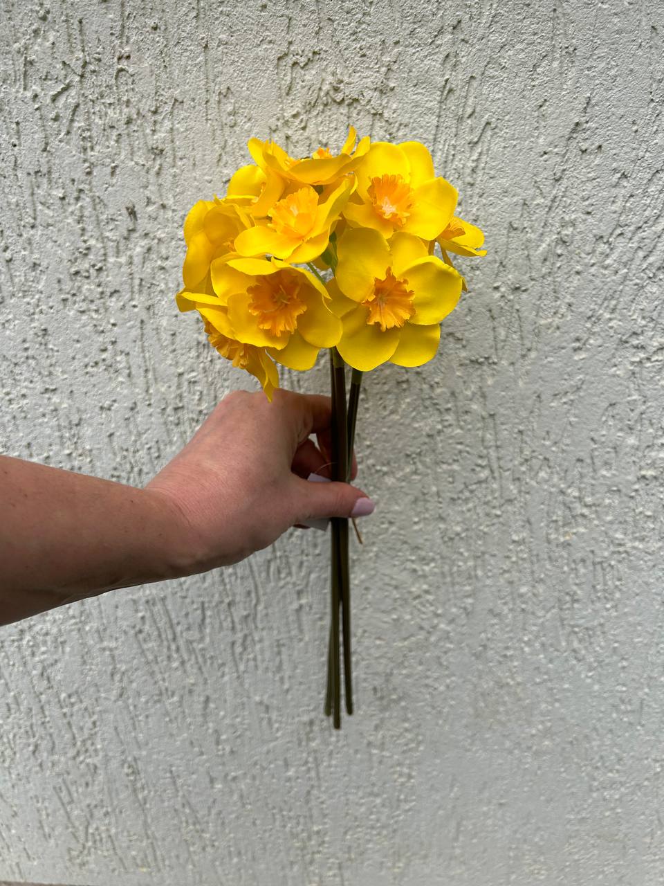 Narcis – umělá květina žlutá