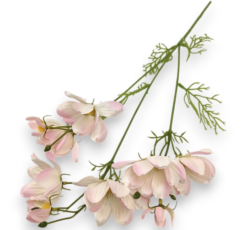 Kosmejka – umělá květina růžová