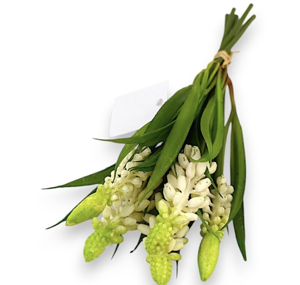 Muscari – umělá květina bílá